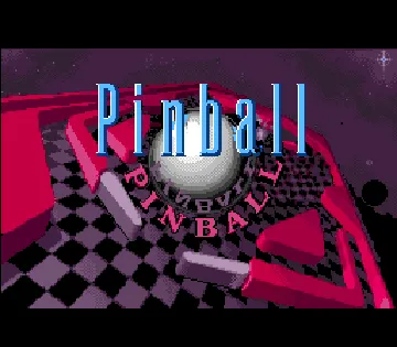 Pinball Pinball (Japan) screen shot title